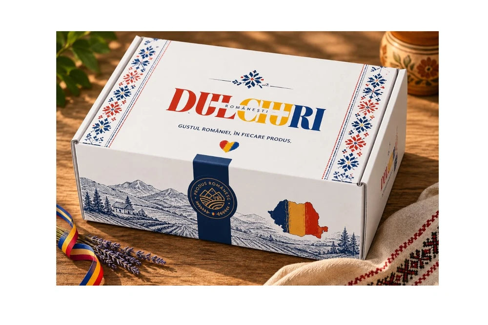 Romanian Sweets Gift Box – Premium Selection of Traditional Romanian Treats