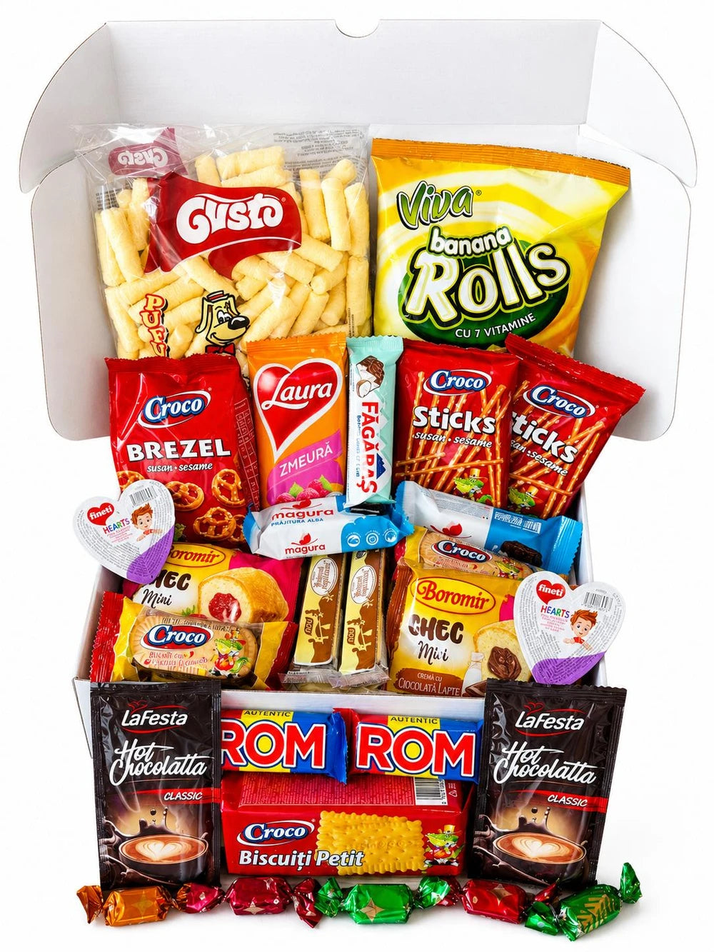 Romanian Sweets Gift Box – Premium Selection of Traditional Romanian Treats